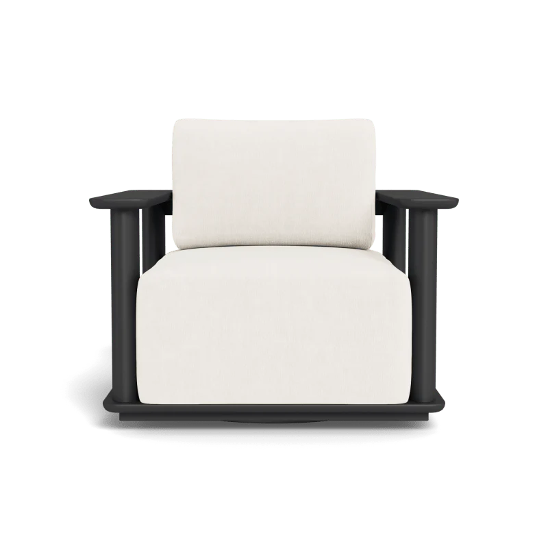 Newport Aluminum Swivel Lounge Chair - Image 62