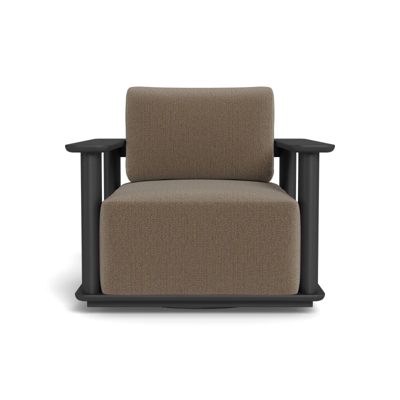 Newport Aluminum Swivel Lounge Chair - Image 68