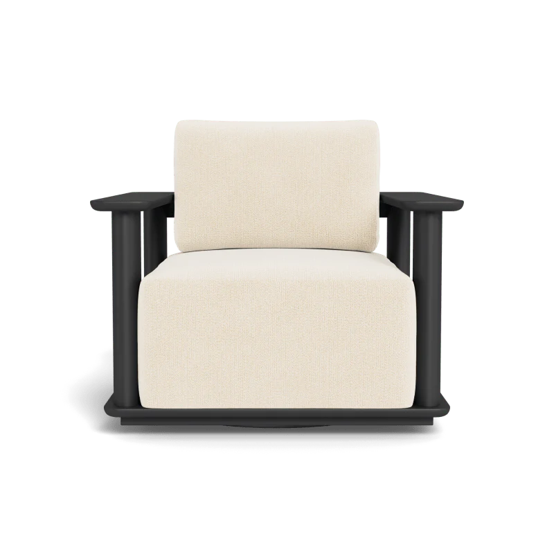 Newport Aluminum Swivel Lounge Chair - Image 69
