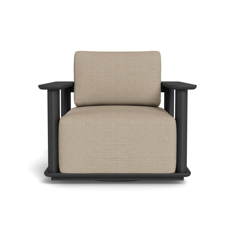 Newport Aluminum Swivel Lounge Chair - Image 73