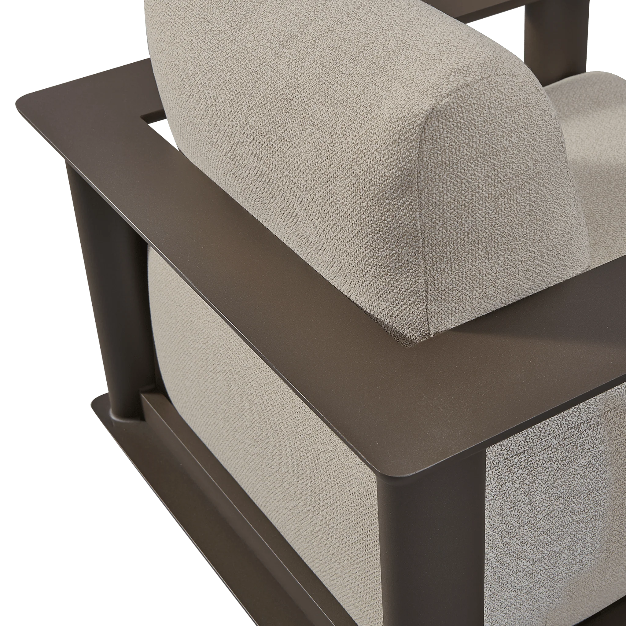 Newport Aluminum Swivel Lounge Chair - Image 8