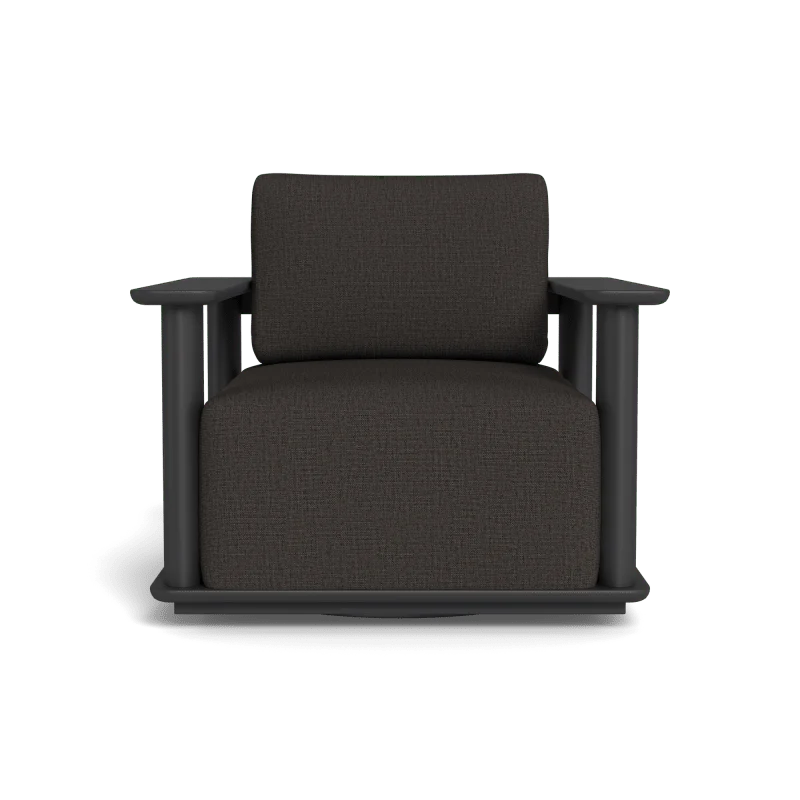 Newport Aluminum Swivel Lounge Chair - Image 81