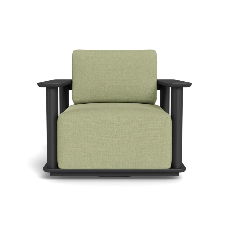 Newport Aluminum Swivel Lounge Chair - Image 86