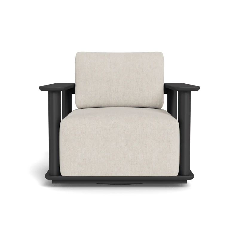 Newport Aluminum Swivel Lounge Chair - Image 88