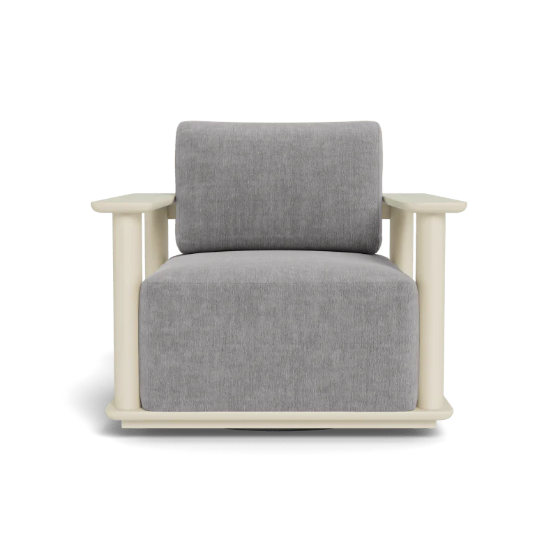 Newport Aluminum Swivel Lounge Chair - Image 92