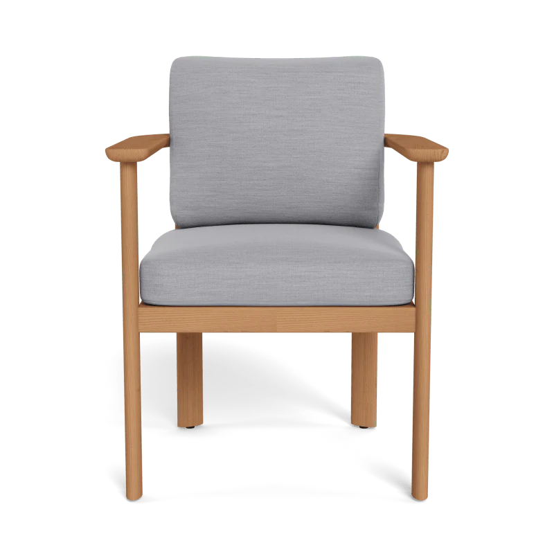 Newport Teak Barrel Dining Chair - Image 10