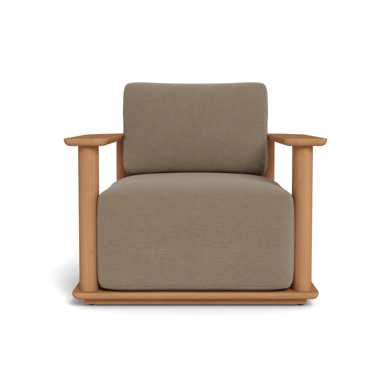 Newport Teak Barrel Lounge Chair - Image 10