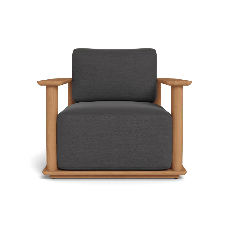 Newport Teak Barrel Lounge Chair - Image 11