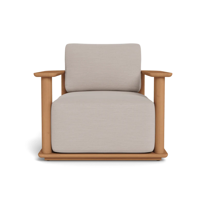 Newport Teak Barrel Lounge Chair - Image 12