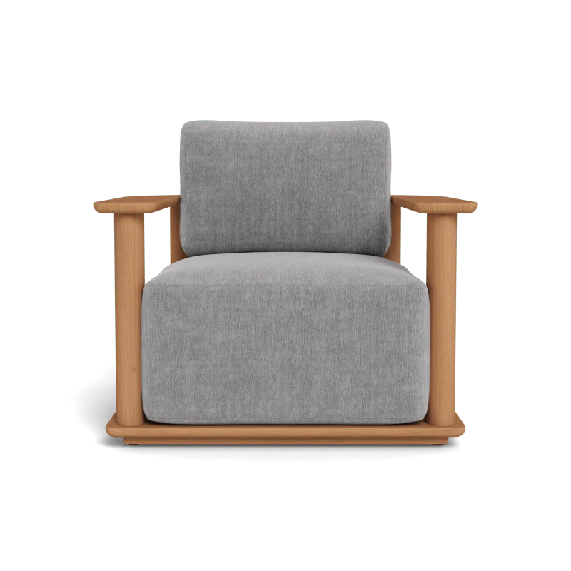 Newport Teak Barrel Lounge Chair - Image 14