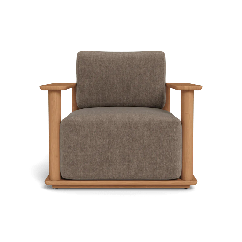 Newport Teak Barrel Lounge Chair - Image 15