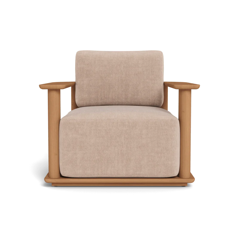 Newport Teak Barrel Lounge Chair - Image 16