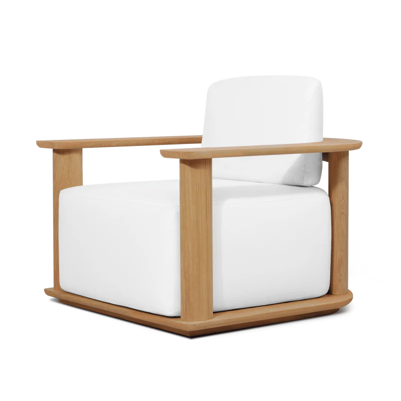 Newport Teak Barrel Lounge Chair - Image 2