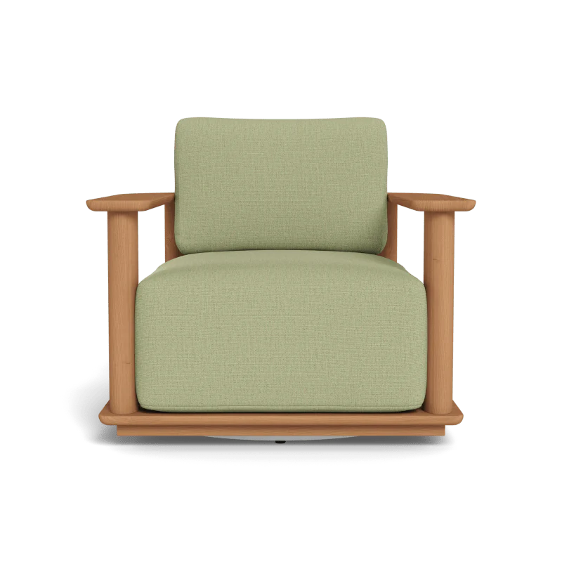 Newport Teak Barrel Swivel Lounge Chair - Image 75