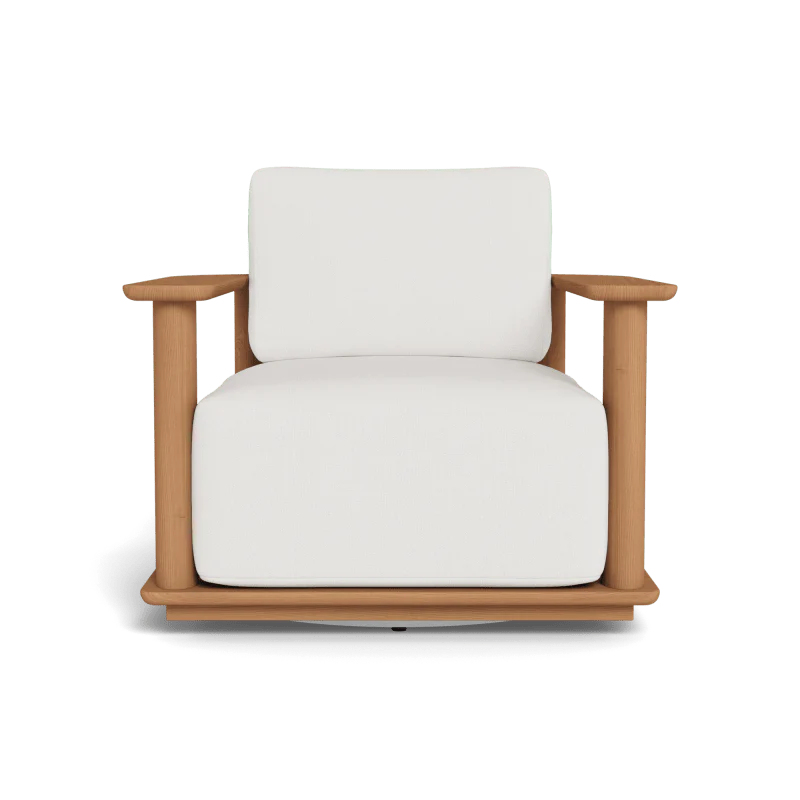Newport Teak Barrel Swivel Lounge Chair - Image 76