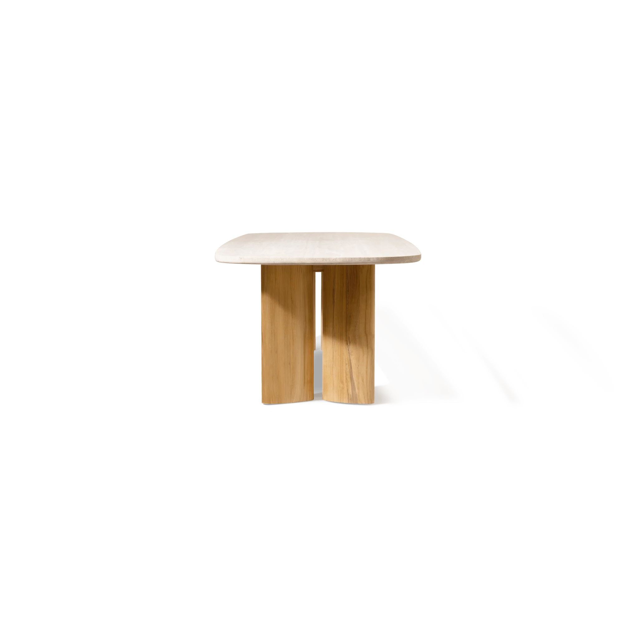 Newport Teak Dining Table 84" - Image 3
