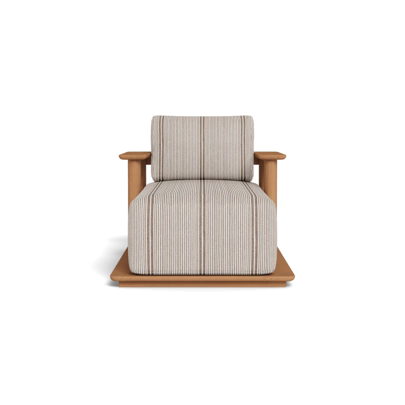 Newport Teak Fixed Chaise - Image 14