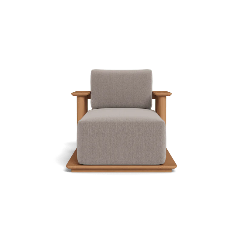 Newport Teak Fixed Chaise - Image 17
