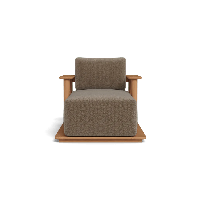 Newport Teak Fixed Chaise - Image 18