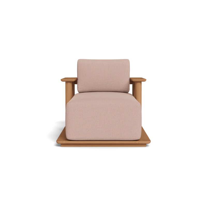 Newport Teak Fixed Chaise - Image 35
