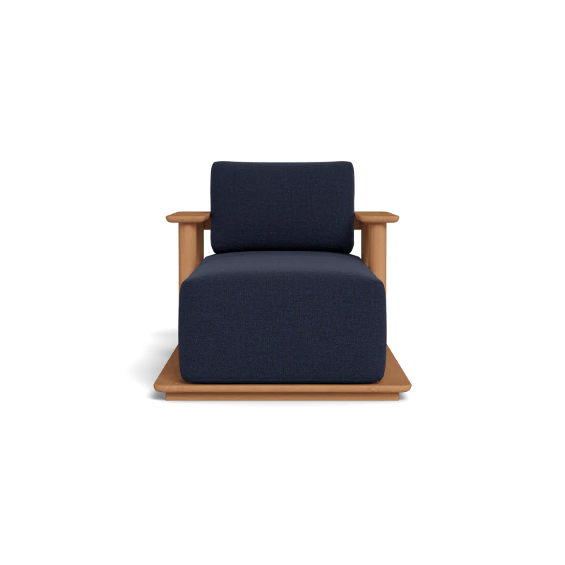 Newport Teak Fixed Chaise - Image 45