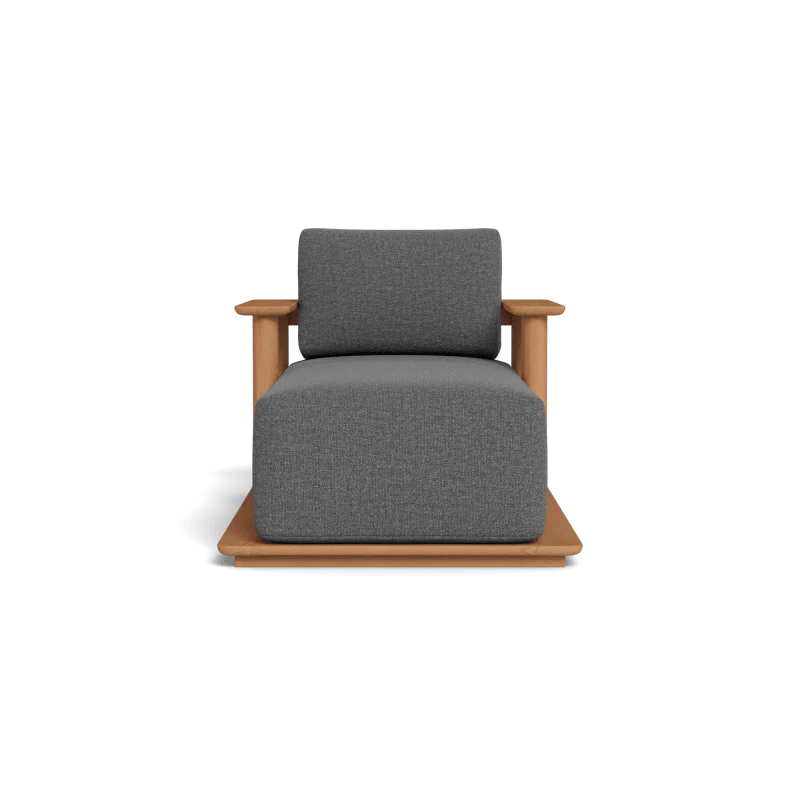 Newport Teak Fixed Chaise - Image 47