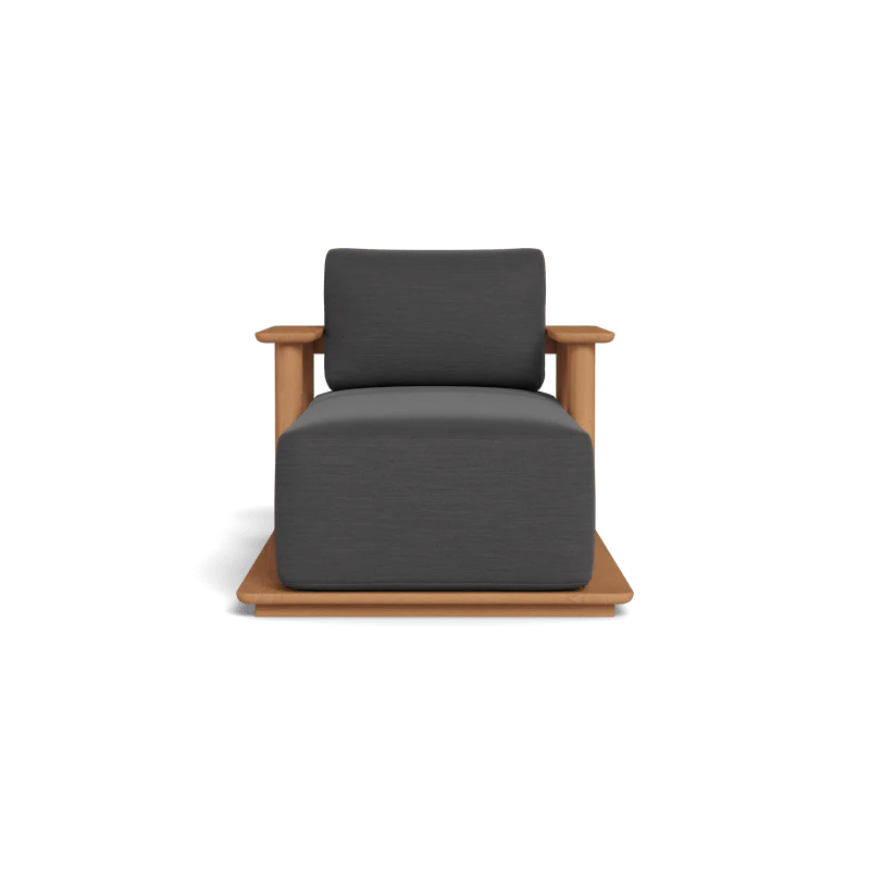 Newport Teak Fixed Chaise - Image 52