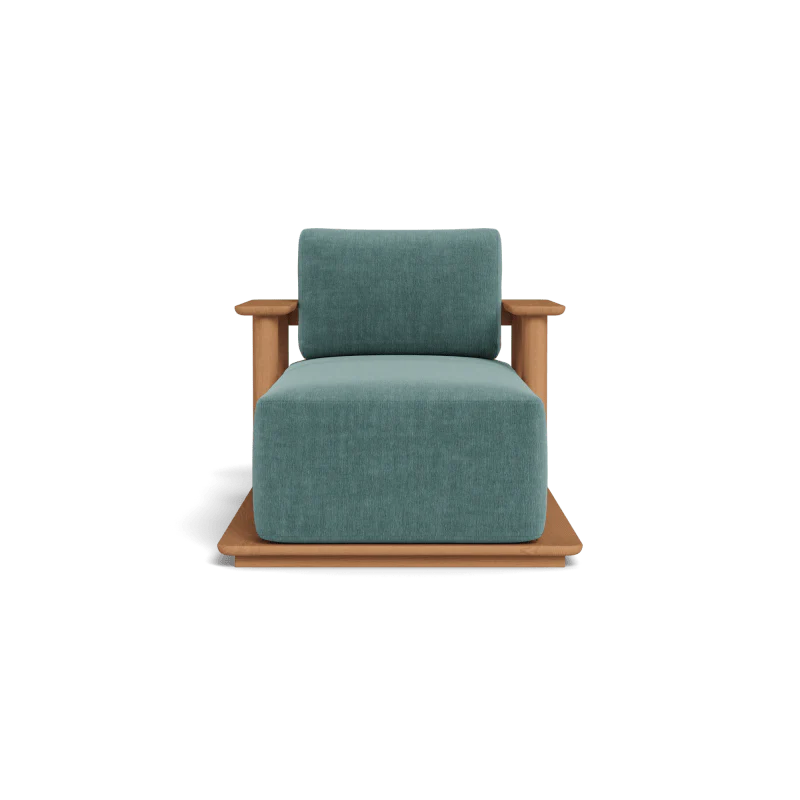 Newport Teak Fixed Chaise - Image 7