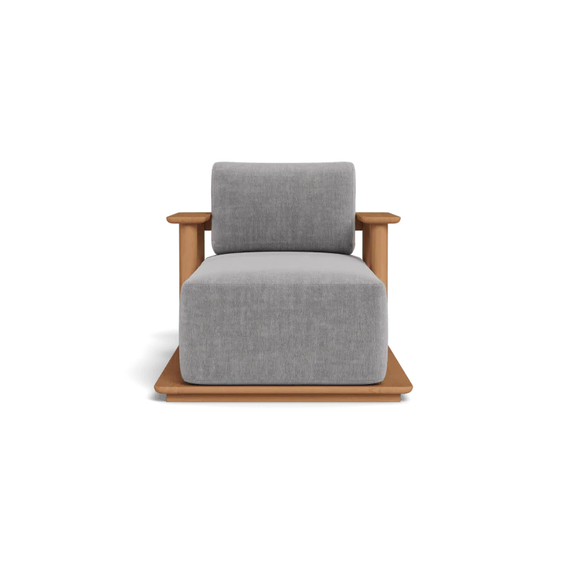 Newport Teak Fixed Chaise - Image 8