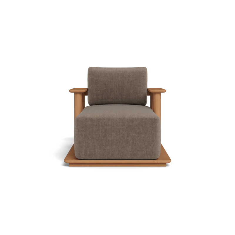 Newport Teak Fixed Chaise - Image 9