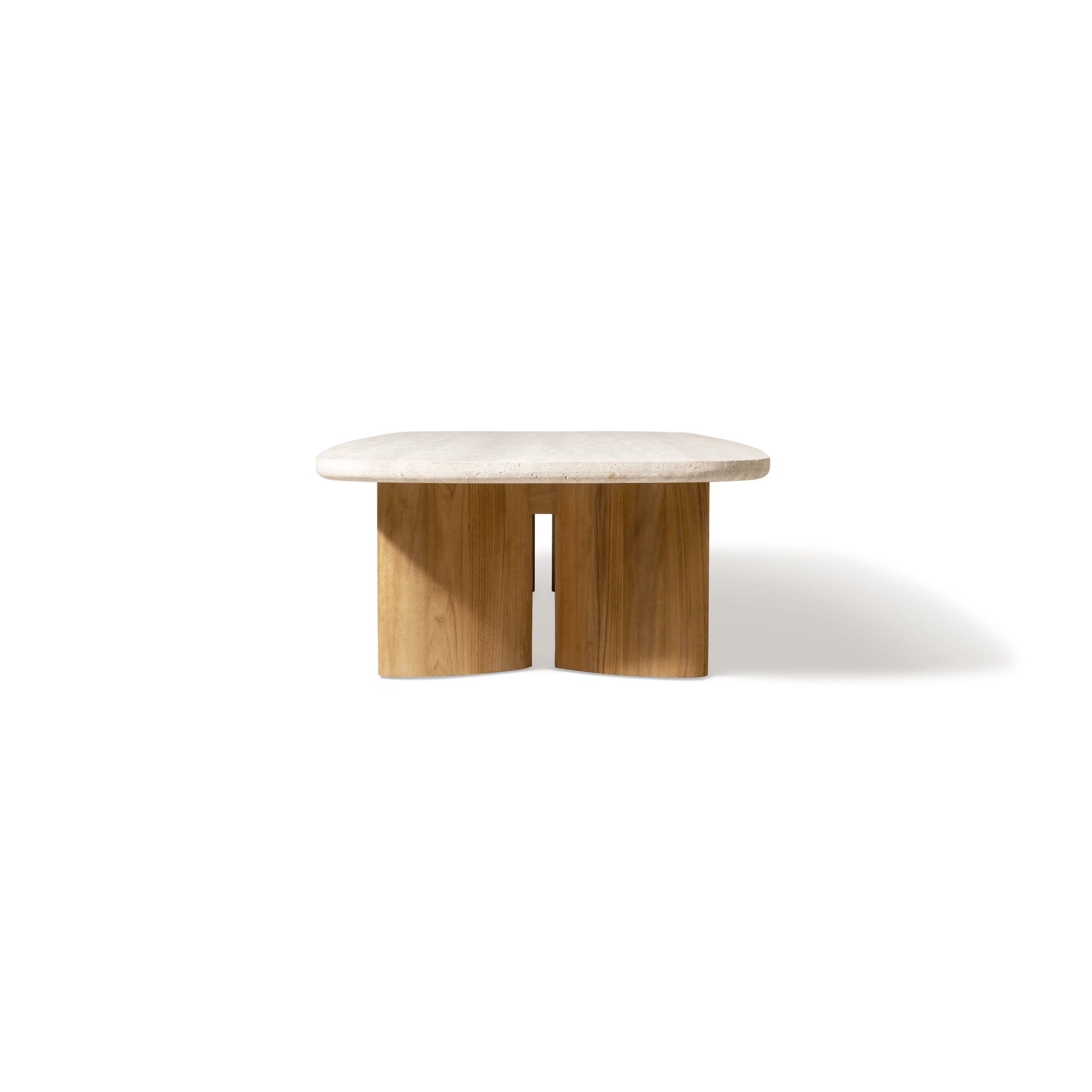 Newport Teak Rectangle Coffee Table 76" - Image 3