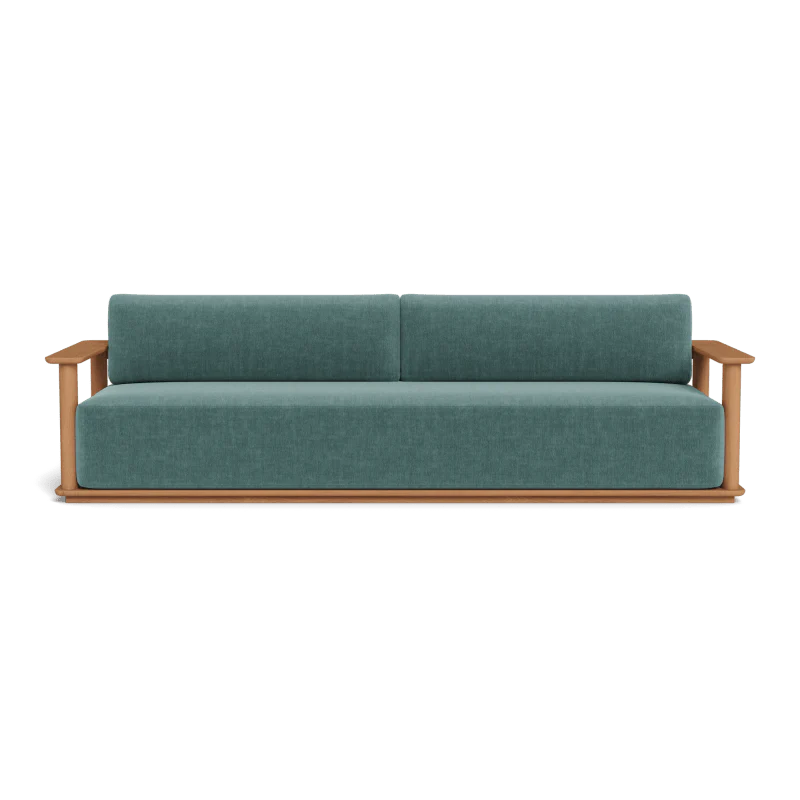 Newport Teak Sofa 108" - Image 12