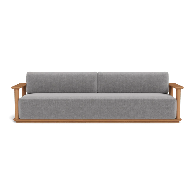 Newport Teak Sofa 108" - Image 13
