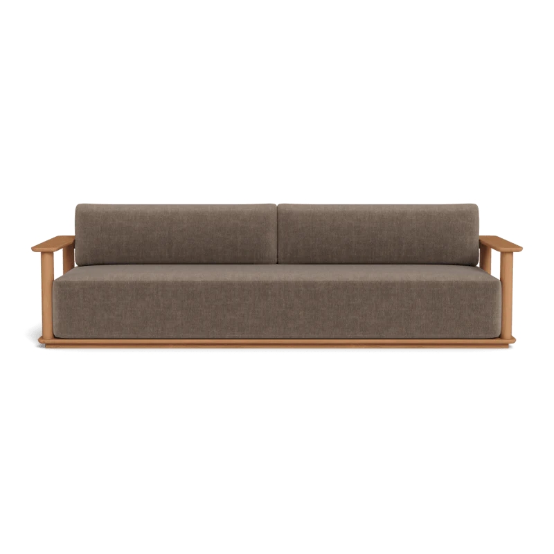 Newport Teak Sofa 108" - Image 14