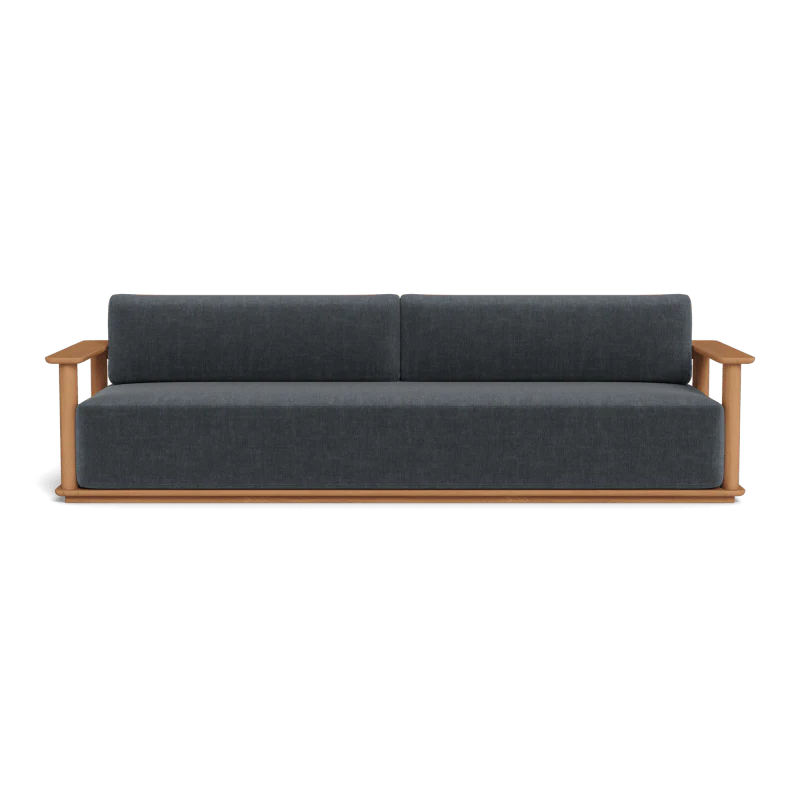 Newport Teak Sofa 108" - Image 16