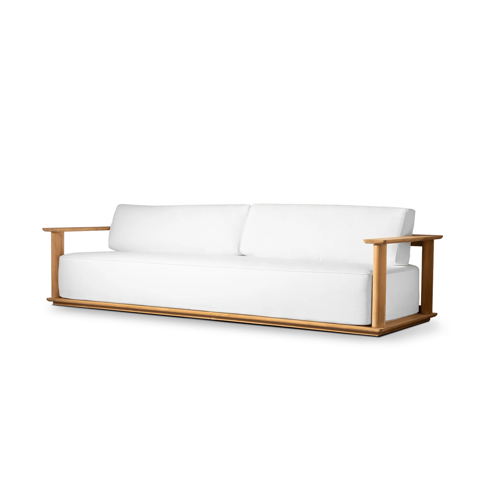 Newport Teak Sofa 108" - Image 3