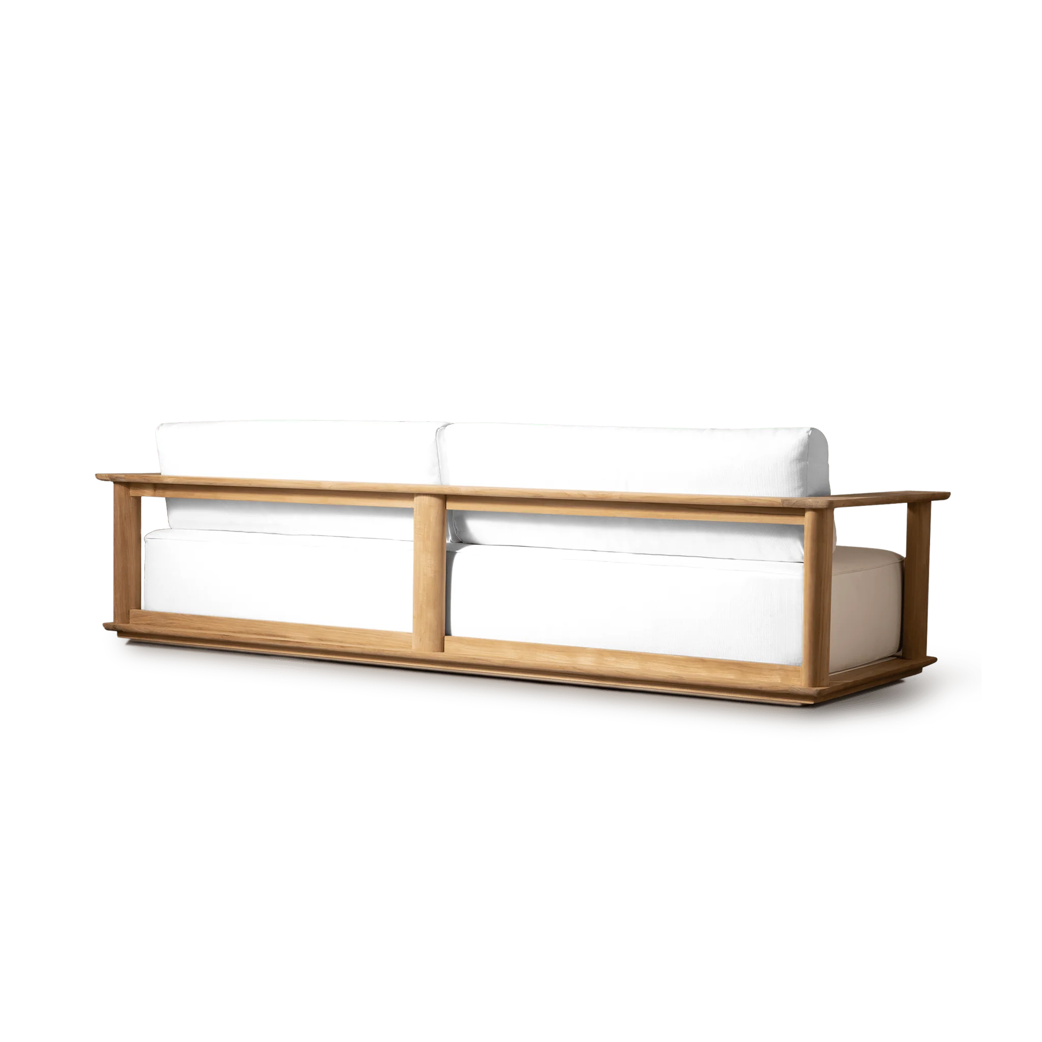 Newport Teak Sofa 108" - Image 5