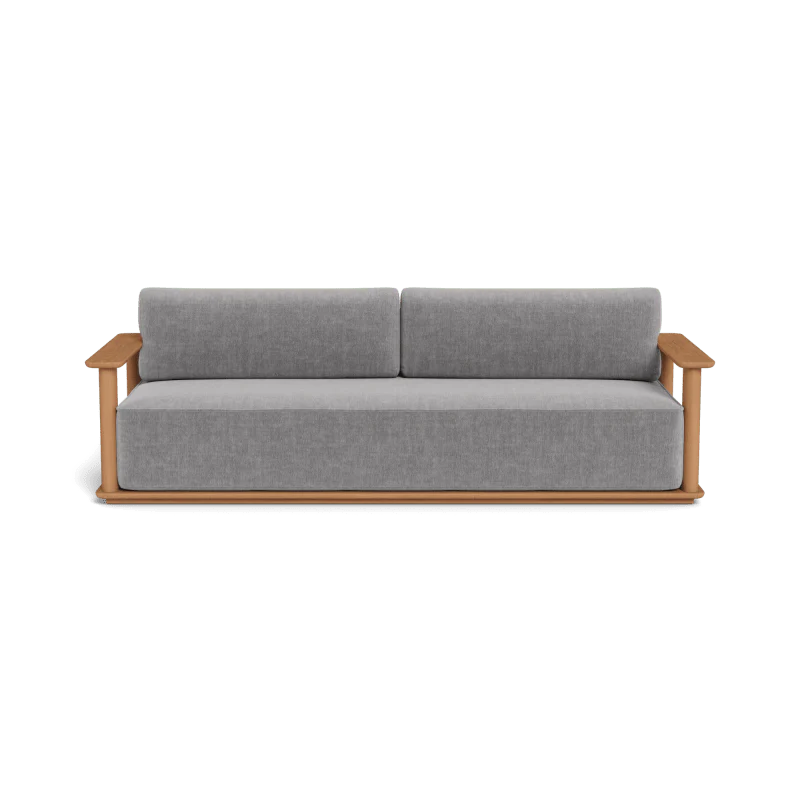 Newport Teak Sofa 96" - Image 13