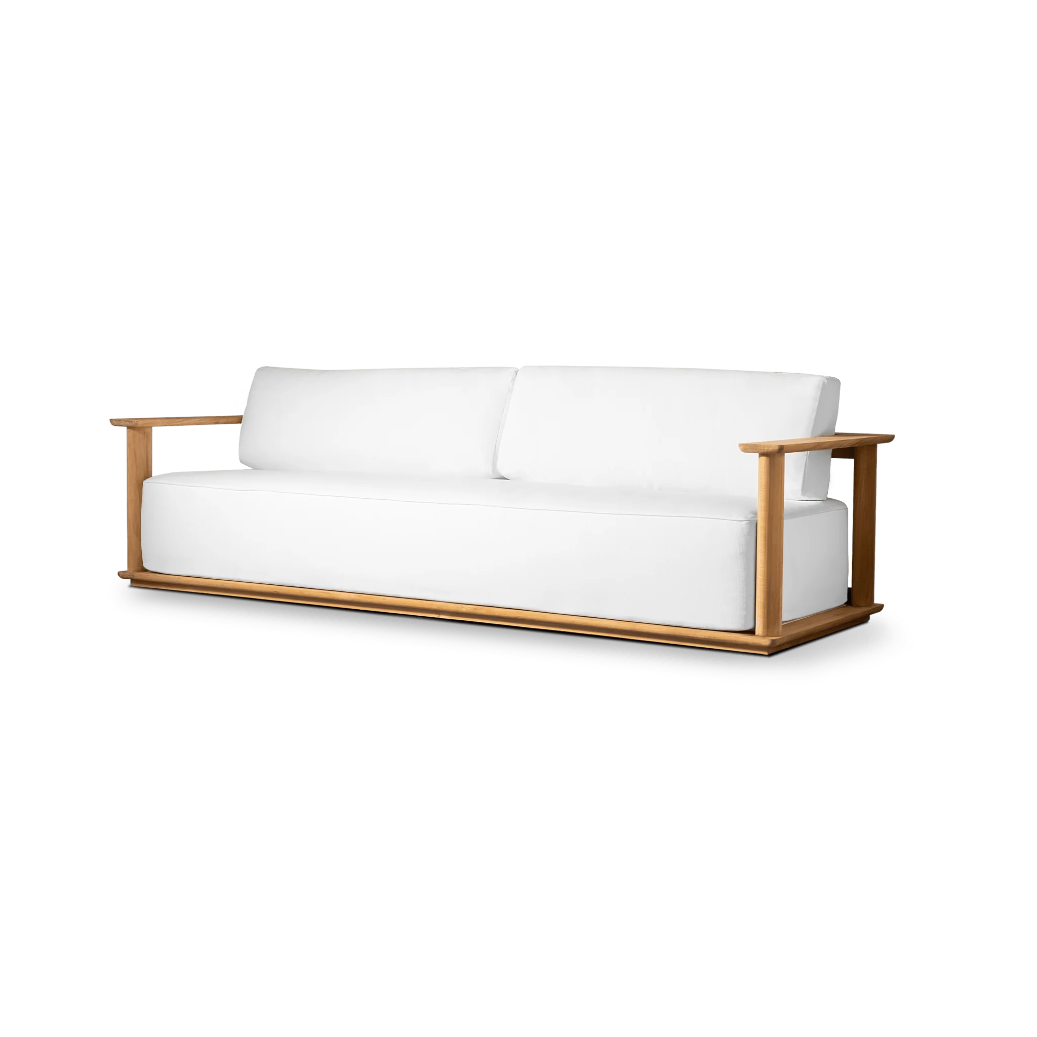 Newport Teak Sofa 96" - Image 3
