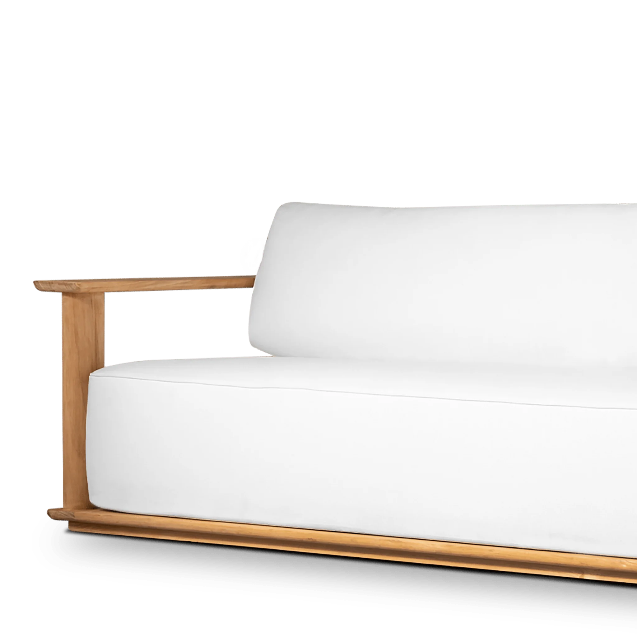 Newport Teak Sofa 96" - Image 6
