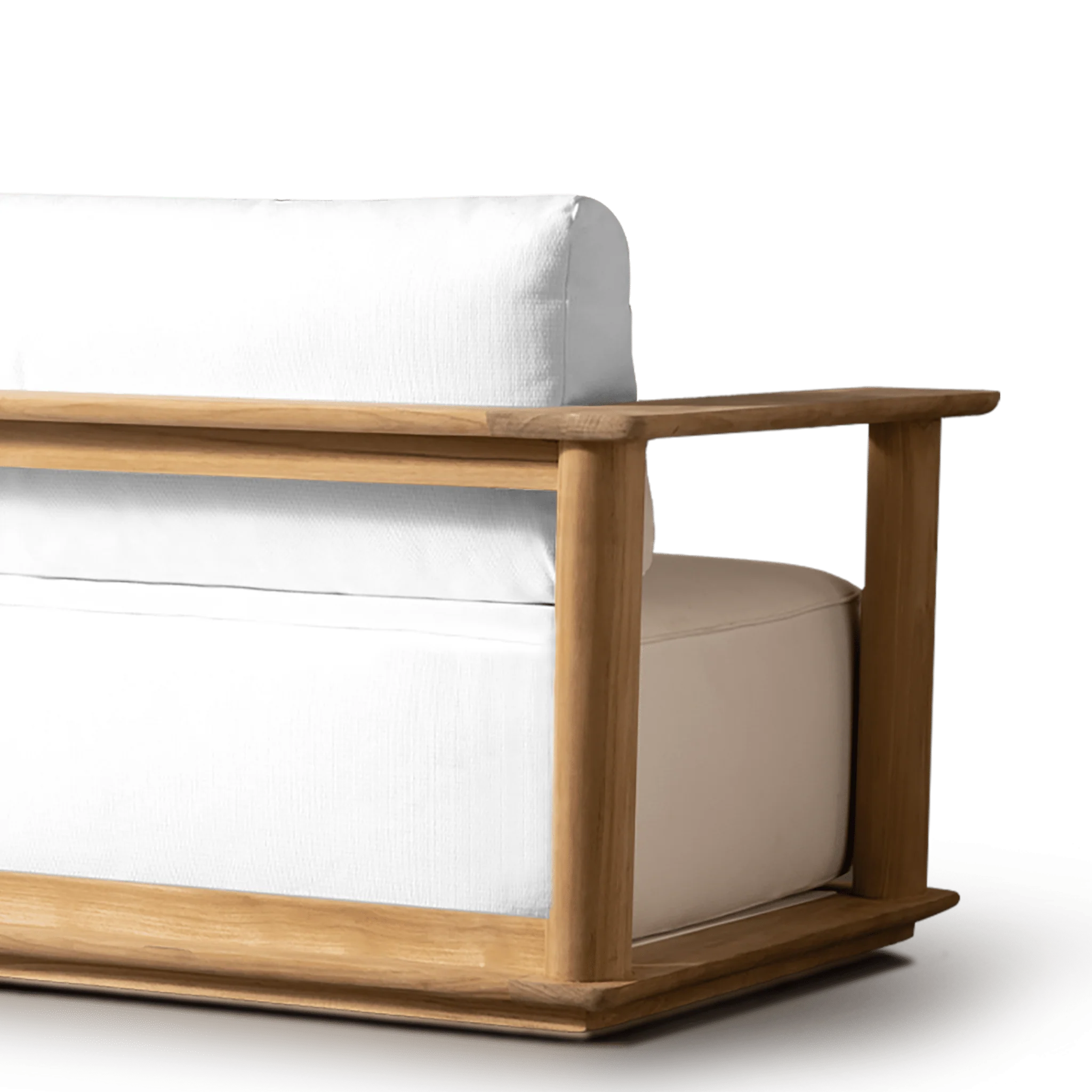 Newport Teak Sofa 96" - Image 7