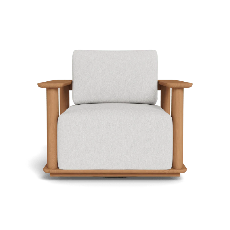 Newport Teak Swivel Lounge Chair - Image 29