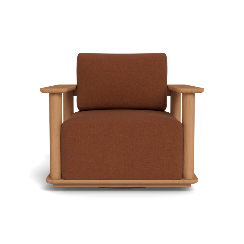 Newport Teak Swivel Lounge Chair - Image 61