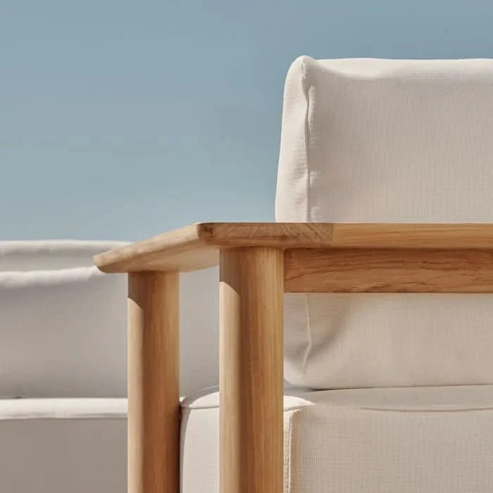 Newport Teak Lounge Chair - Image 6