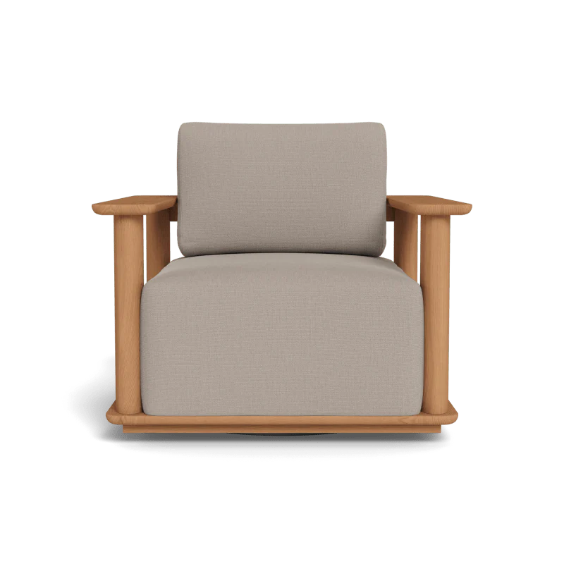 Newport Teak Swivel Lounge Chair - Image 72