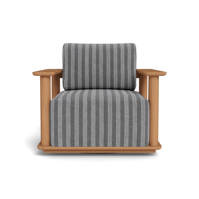 Newport Teak Swivel Lounge Chair - Image 74