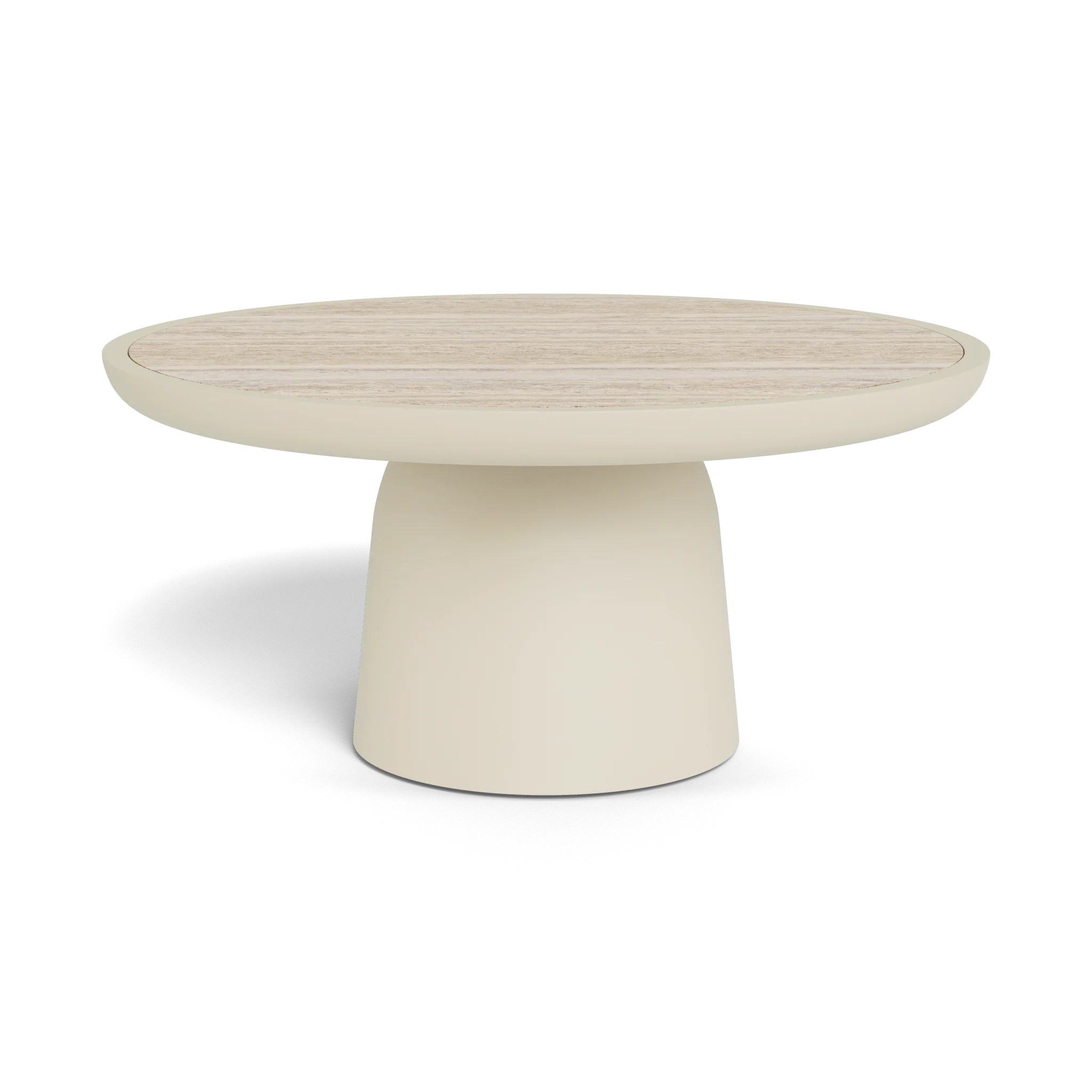 Nova Aluminum Round Coffee Table 30" - Image 9