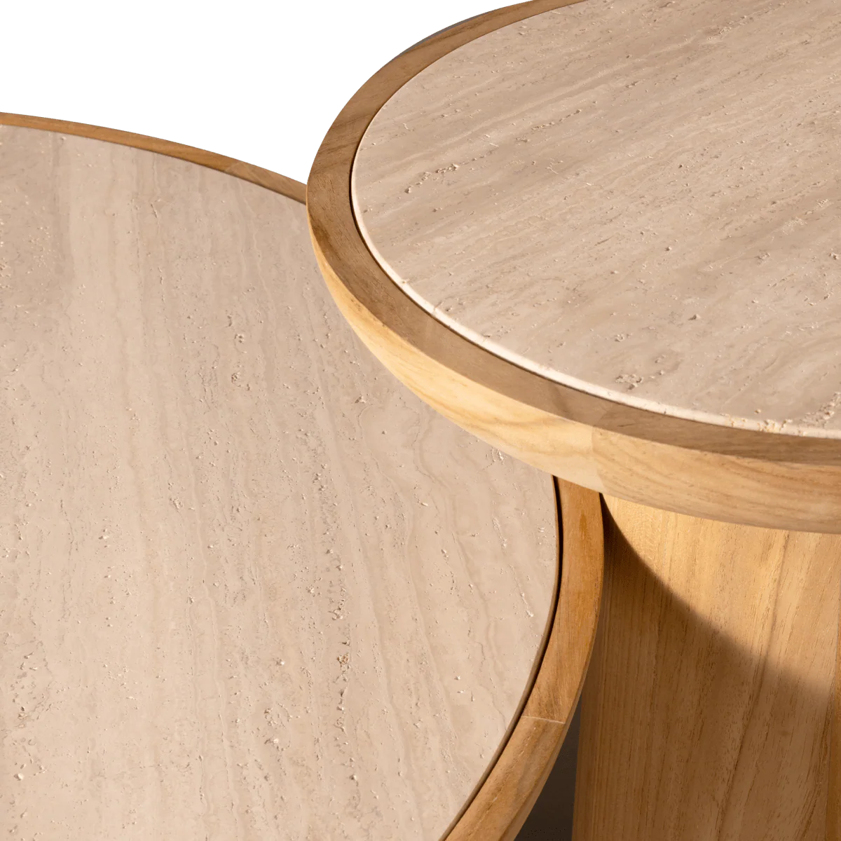 Nova Teak Round Side Table - Image 4