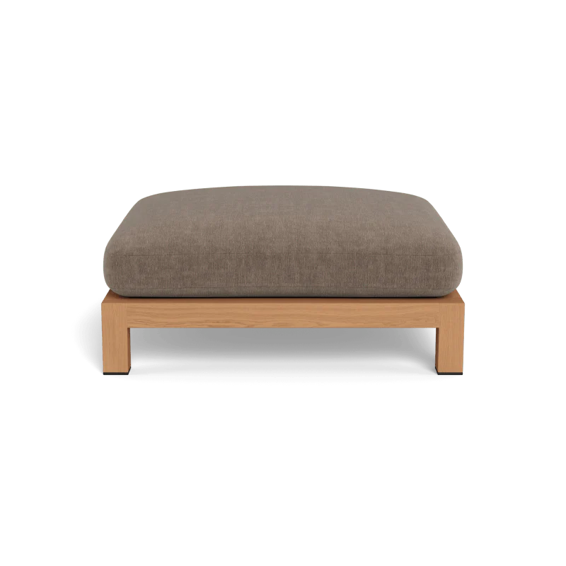 Pacific Teak Ottoman - Image 23
