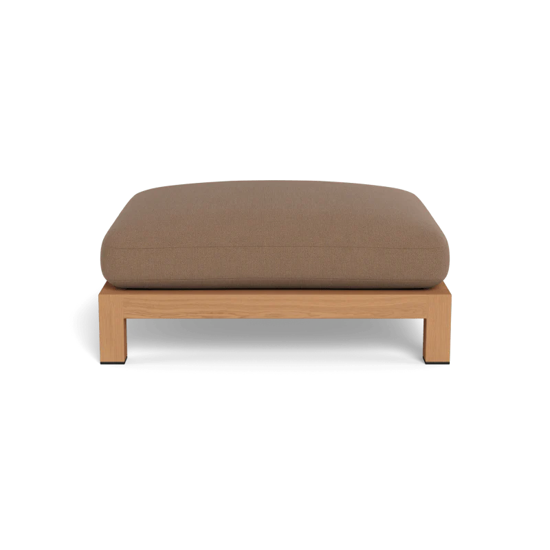 Pacific Teak Ottoman - Image 77